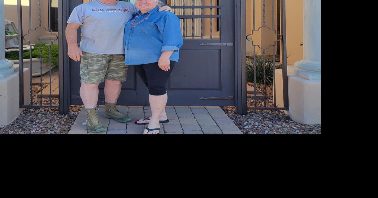 A smart look Estate sales, thrift shops furnished their new home