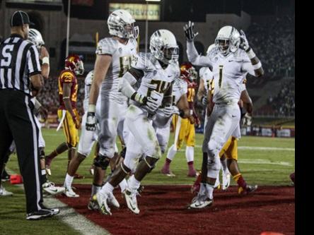 Ducks college football players