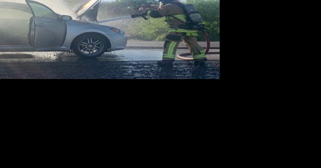 No injuries from car fire on I–19 - Vimarsana News