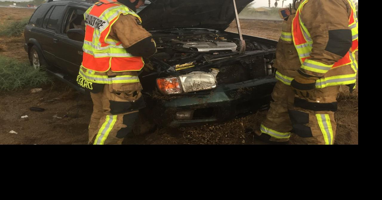 Storm causes rollover, fire in Green Valley | Local News Stories ...