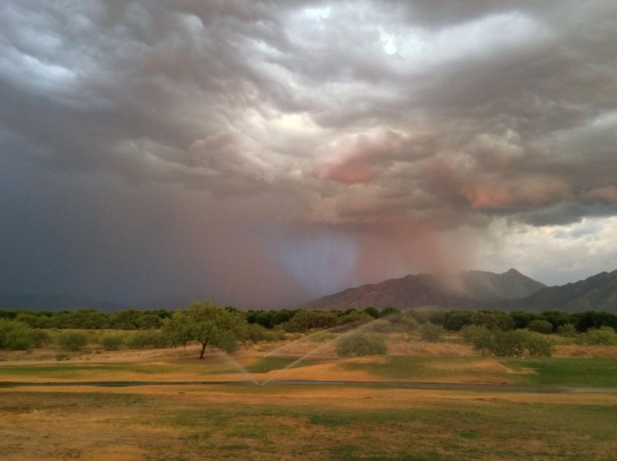 Monsoon over Santa Ritas