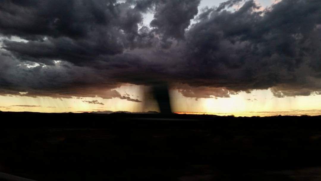 Dark downpour