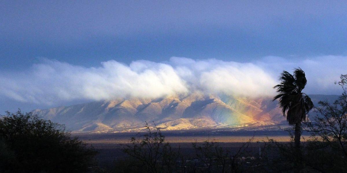 Rainbow over the Santa Ritas