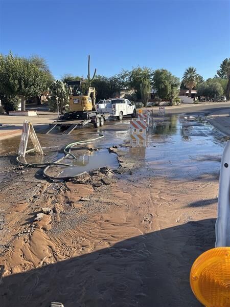 Water main break leaves 35 homes without water | Local News | gvnews.com