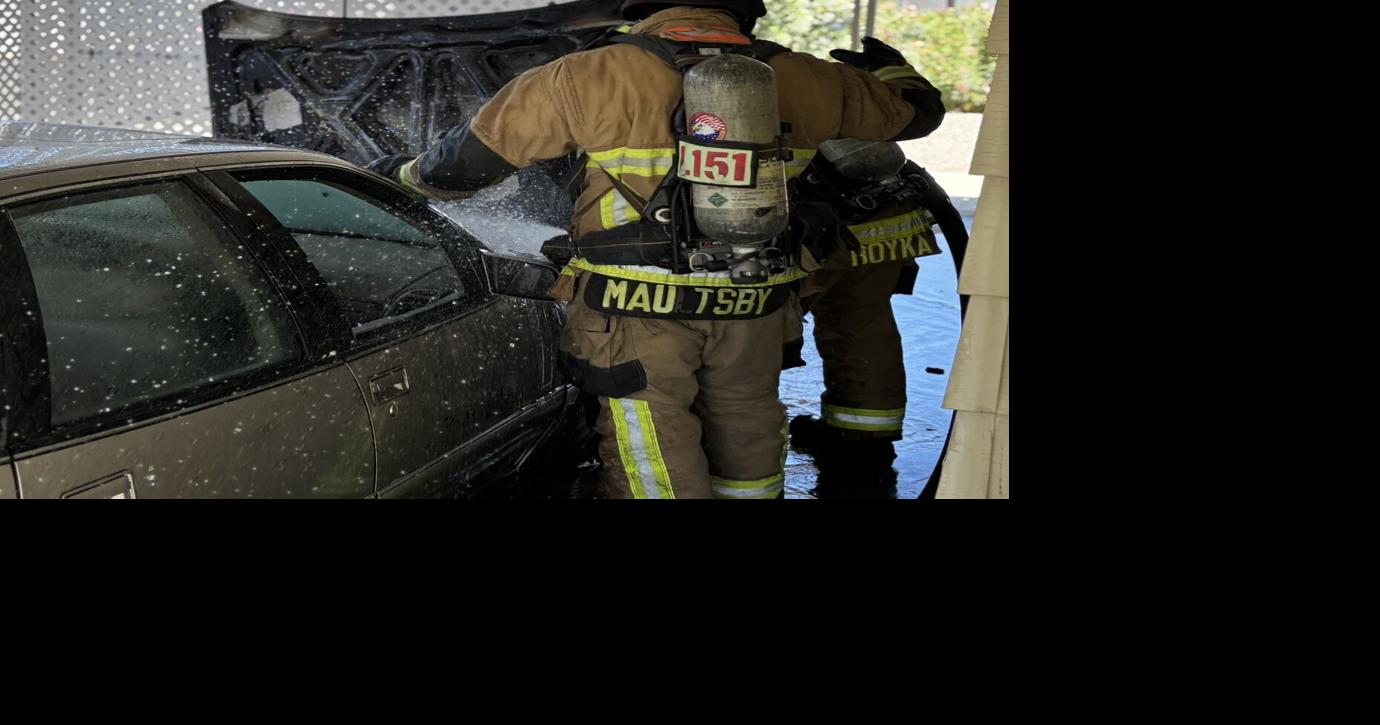 No injuries in Monday car fire | Local News | gvnews.com