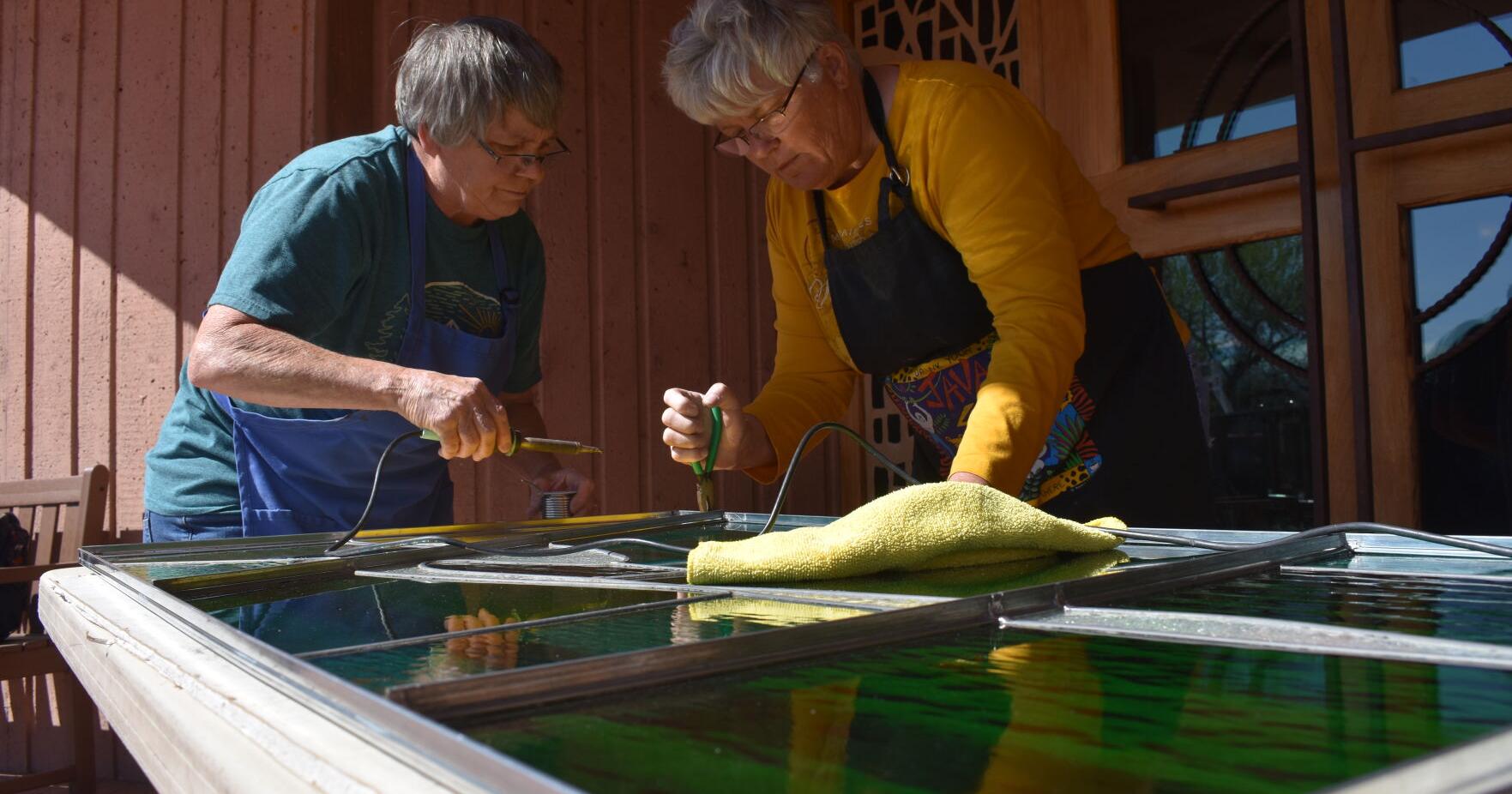 Better than ever: Stained glass panels repaired, replaced - Vimarsana News