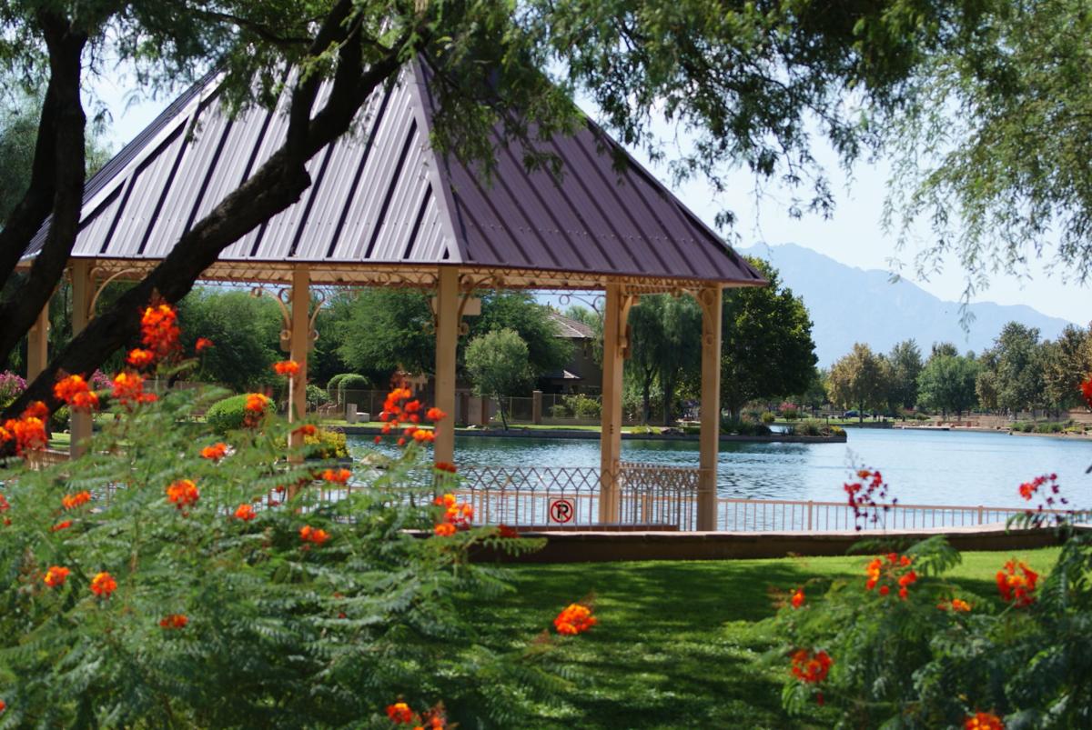 Sahuarita Lake calm