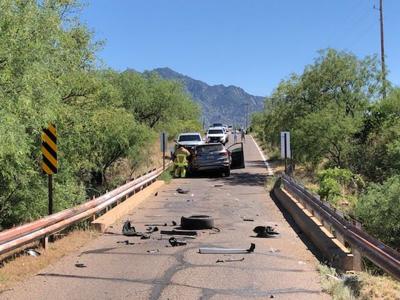 Check spelling or type a new query. One Lane Bridge . Cars Collide On One Lane Bridge Near Madera Canyon Local News Stories Gvnews Com