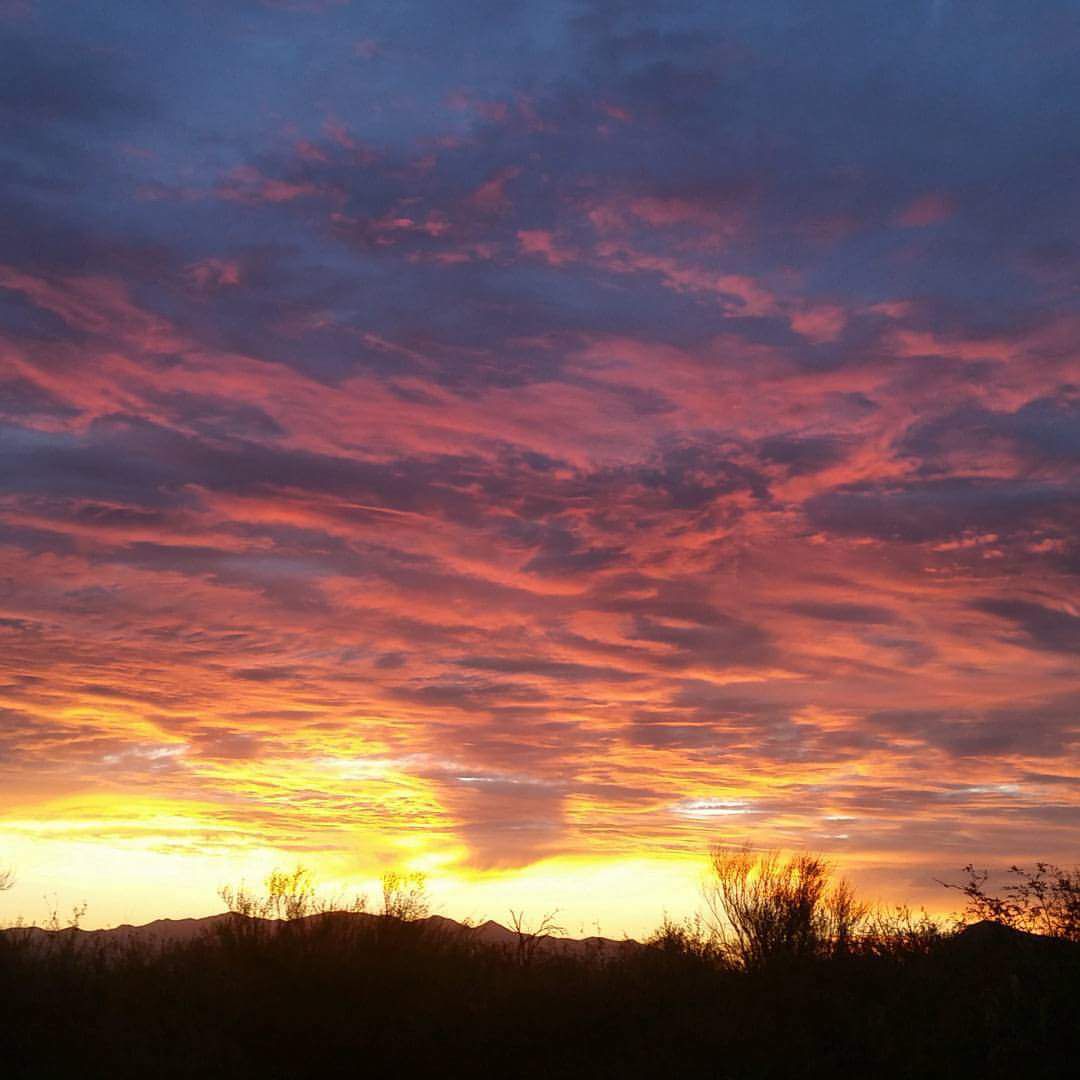 Layers of clouds