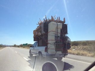 Headed south