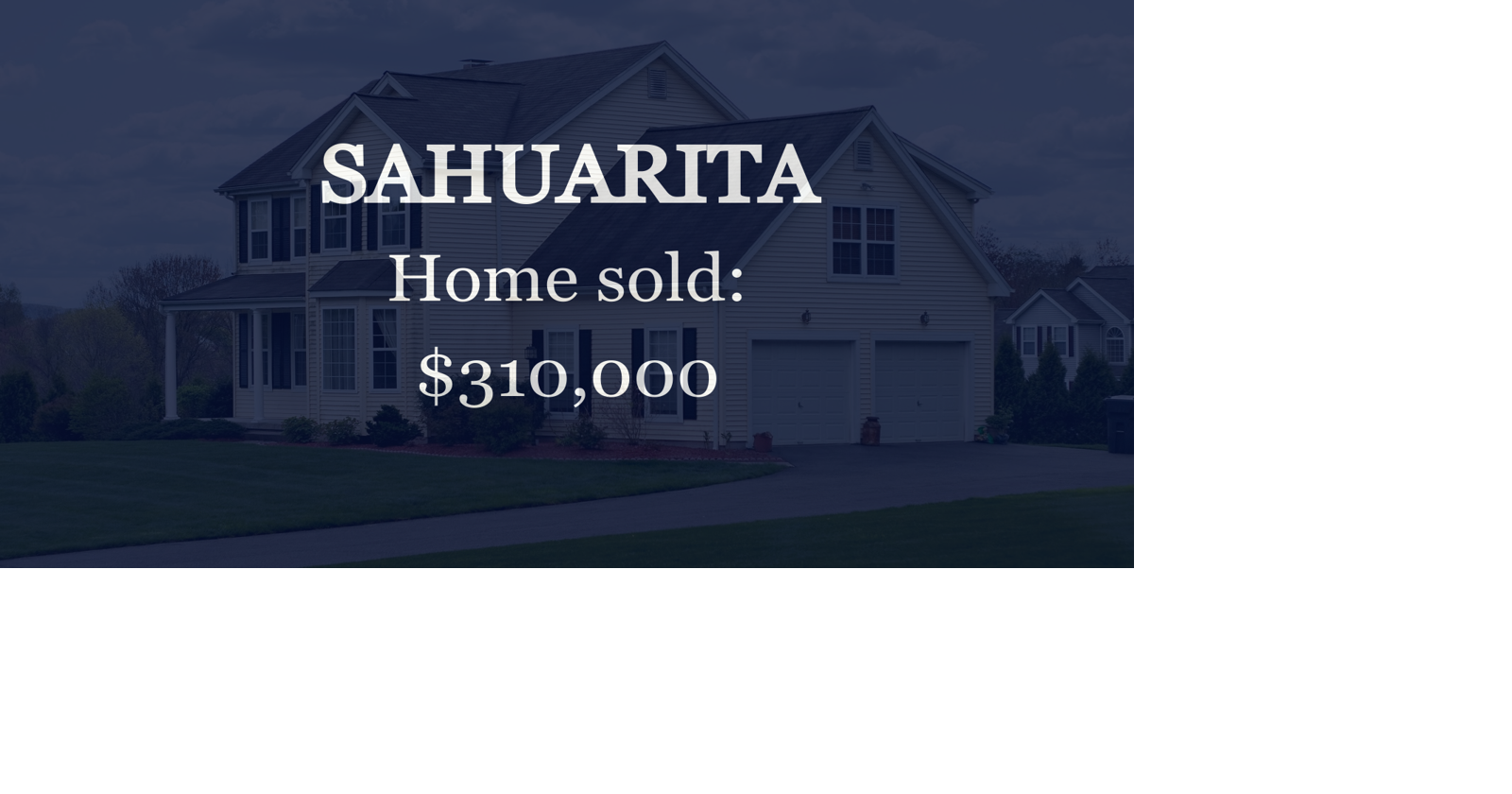 Single-family house in Sahuarita sells for $310,000 | Single Sale ...
