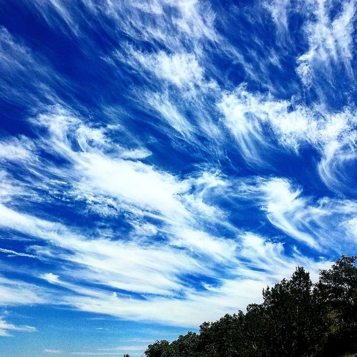 Whispy clouds