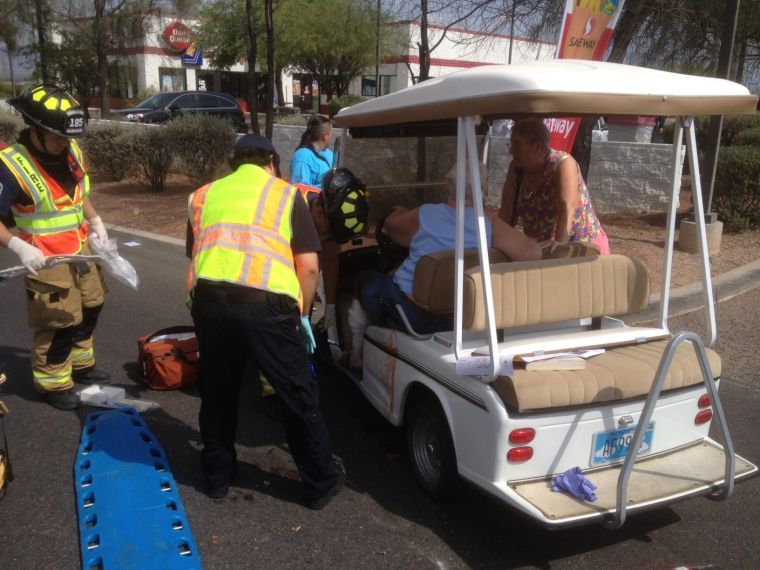 Golf Cart-car Crash Injures Woman | Local News | Gvnews.com