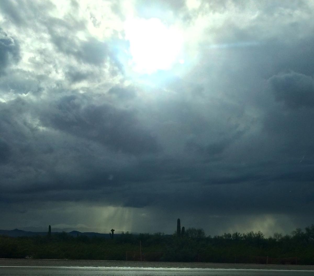 Clouds and sun