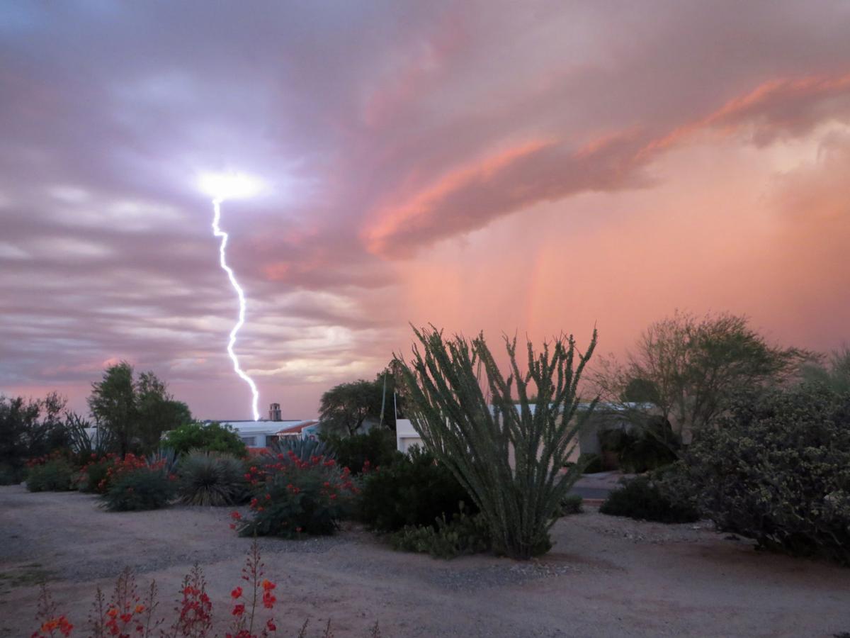 Monsoon lightning