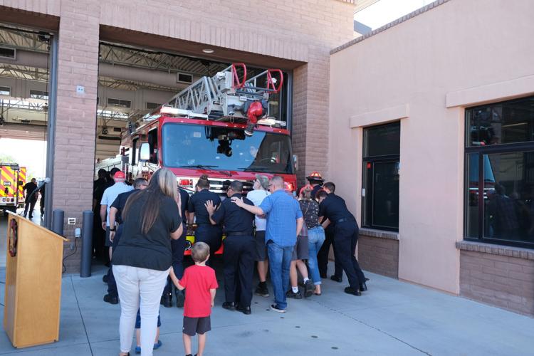GVFD celebrates new fire engine with push-in ceremony | Local News ...