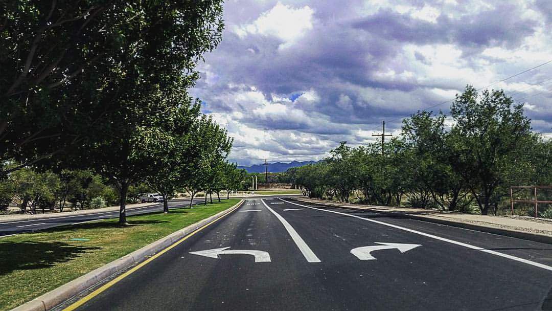 Green roadway