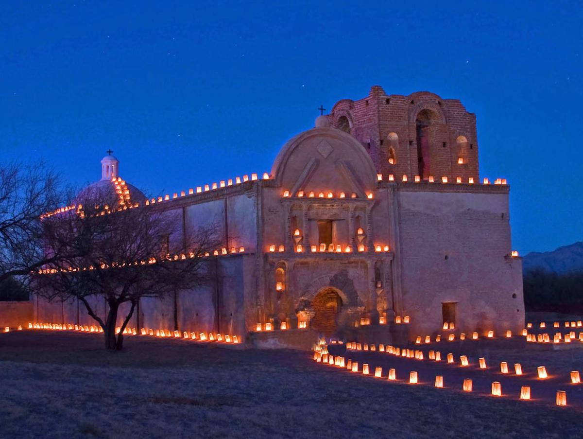 Tumacacori Christmas Eve