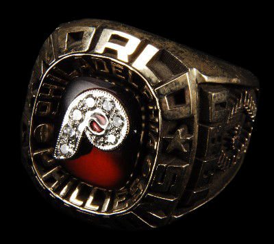 1980 Philadelphia Phillies World Series Championship Ring, Custom  Philadelphia Phillies Champions Ring