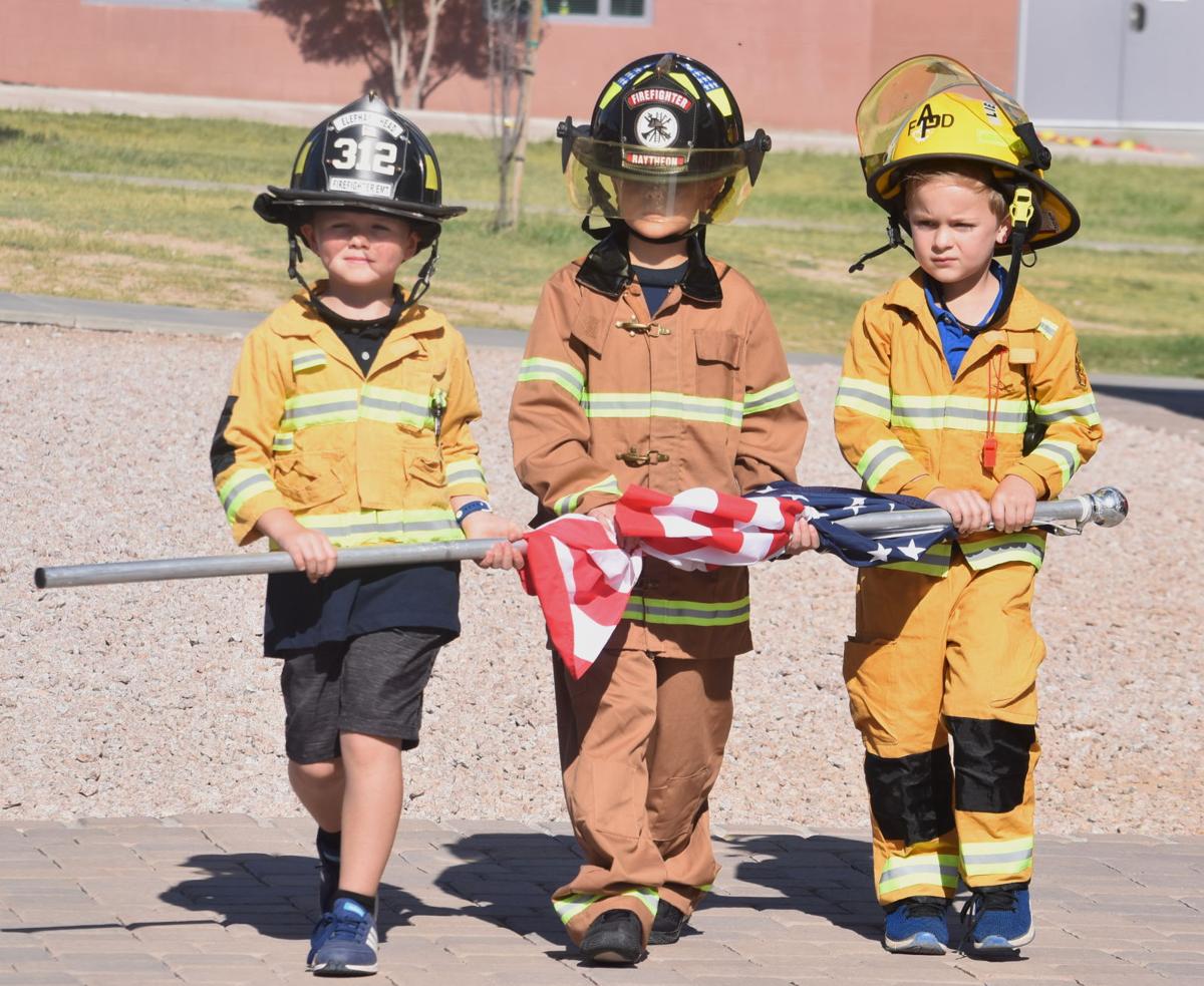 Flag raising
