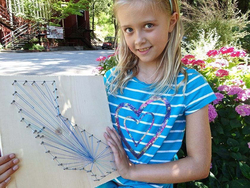 CREATIVE FAMILY FUN: String Art States | Just For Kids 