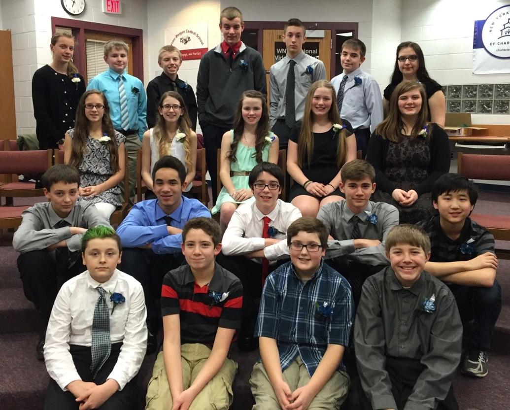 ByronBergen honors newest members of school’s National Junior Honor Society Academics