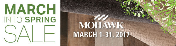 Mohawk Flooring Dealers To Advertise March Into Spring
