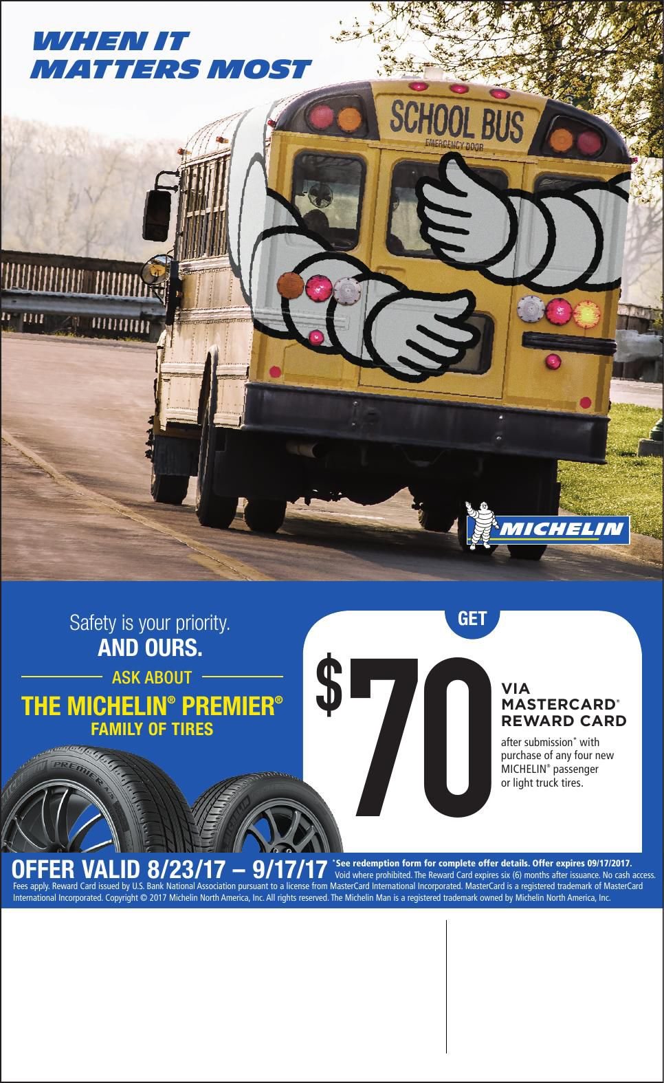 michelin-tire-dealers-to-advertise-2017-fall-rebate-promotion