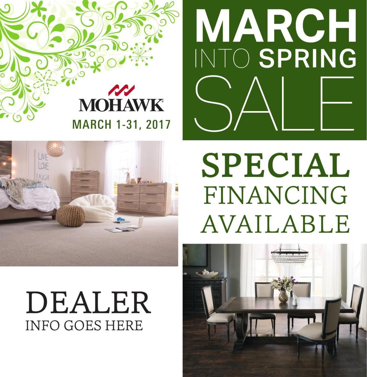 Mohawk March Into Spring Sale Gvpennysaver Com