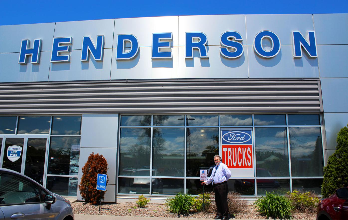 Henderson Ford Posts New Signage Business