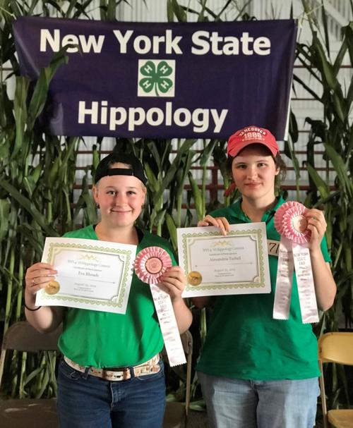 Genesee County 4-H Horse Members Compete at New York State Fair