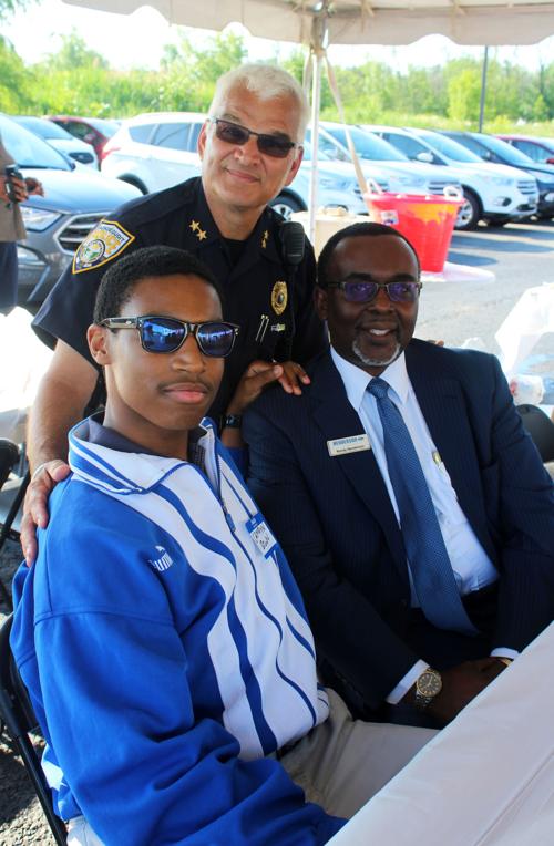 Irondequoit Chief of Police Richard Tantalo, and President Randy Henderson