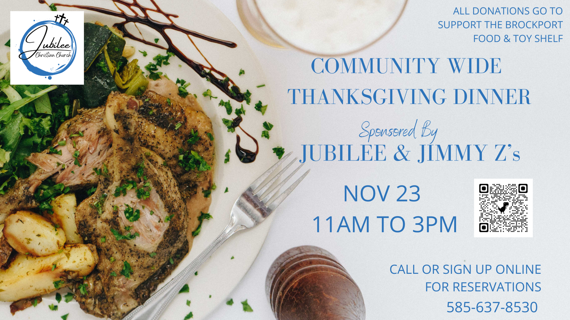 Free Community Thanksgiving Dinner | Hometown Events | Gvpennysaver.com