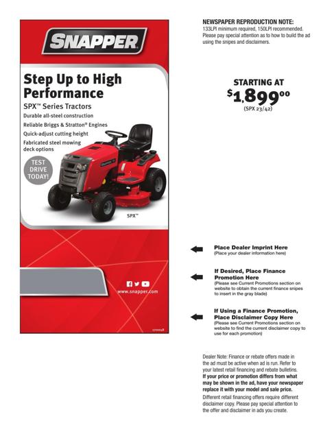 Snapper Lawn Tractor Dealers Near Me - Dealer Locator Ferris / The 2691664 snapper spx lawn tractor is powered by a 25hp briggs and stratton engine.