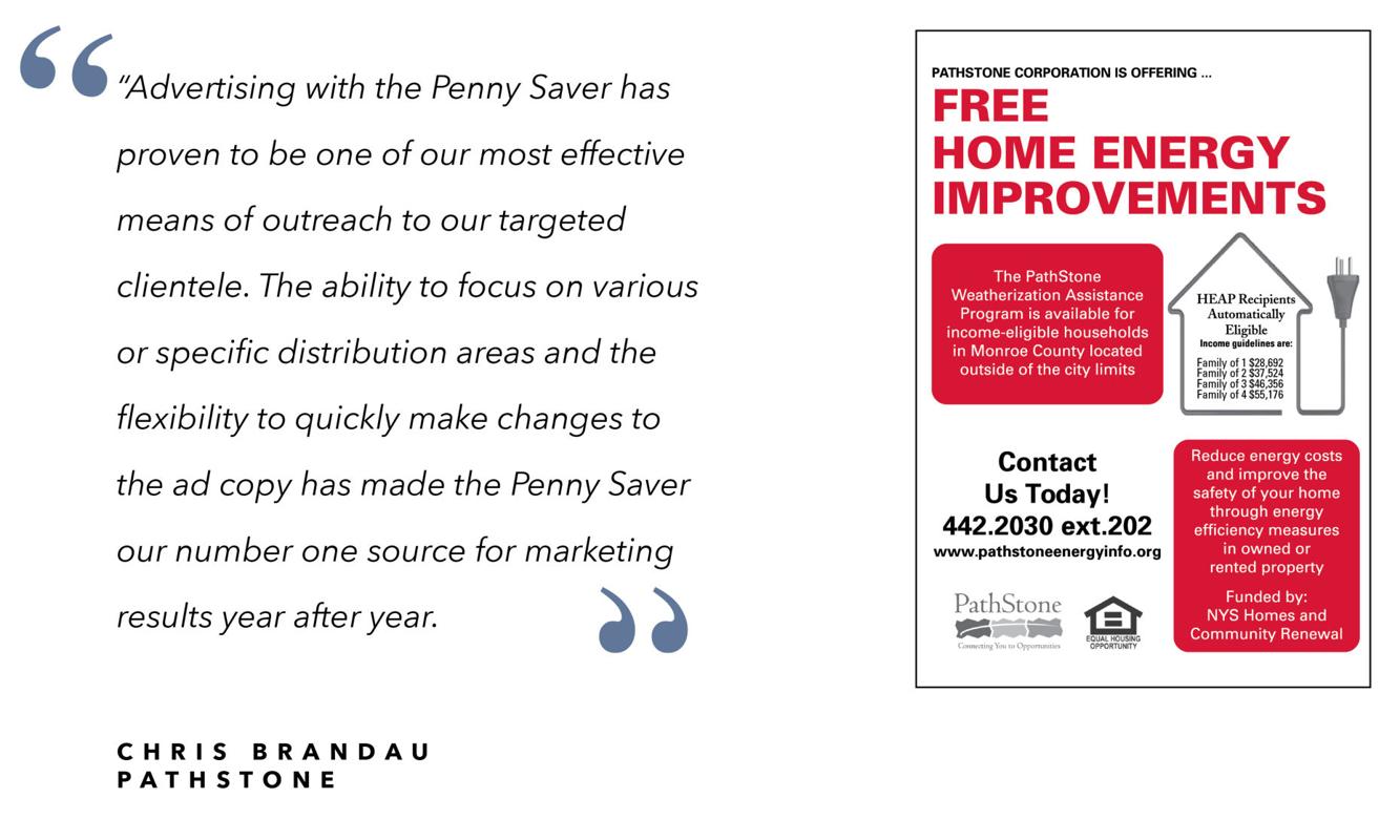 Advertise Genesee Valley Penny Saver