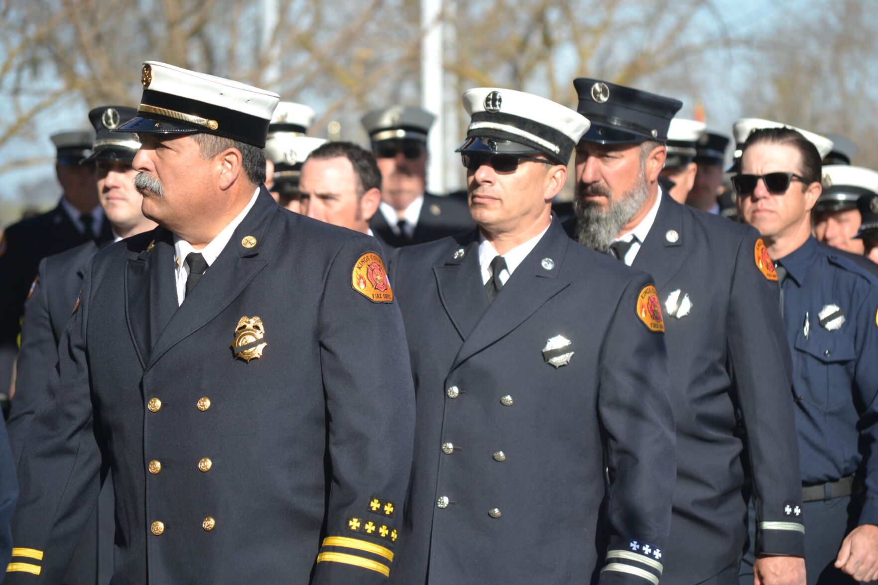 Kings County Fire Captain Mark Eads honored with Celebration of Life ...