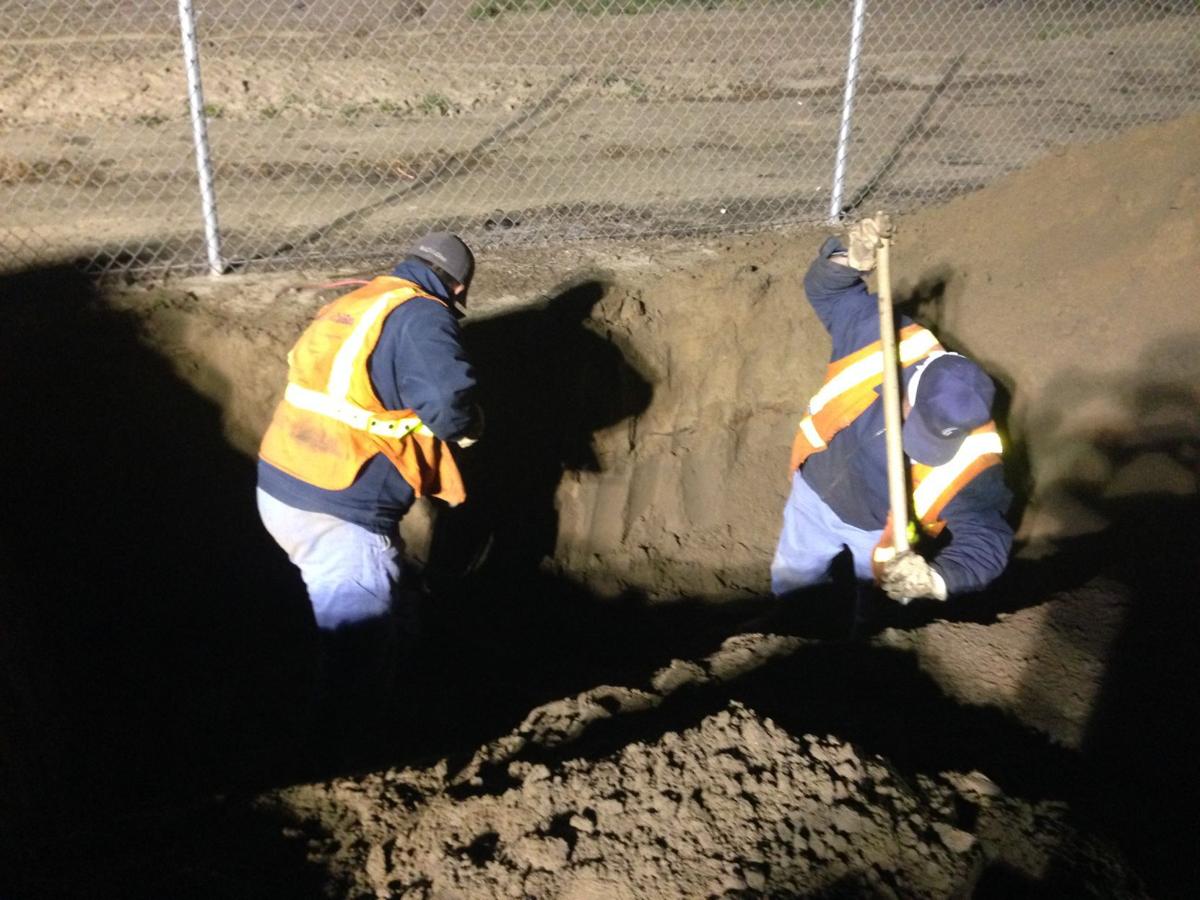 Damaged gas pipeline fixed Kingsburg Recorder