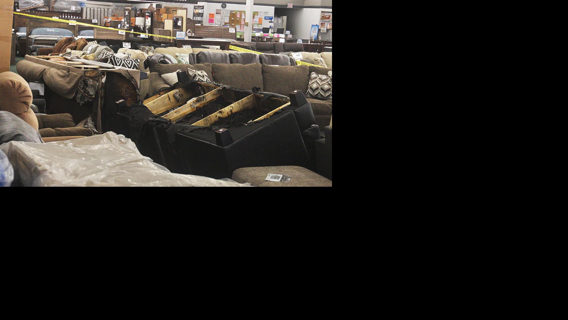 Hanford furniture store fire likely arson | Crime ...