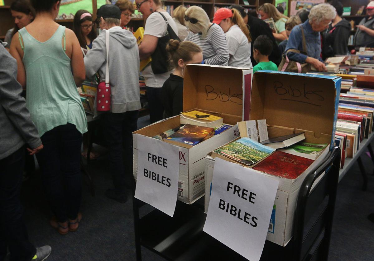 Library book sale in Hanford Local