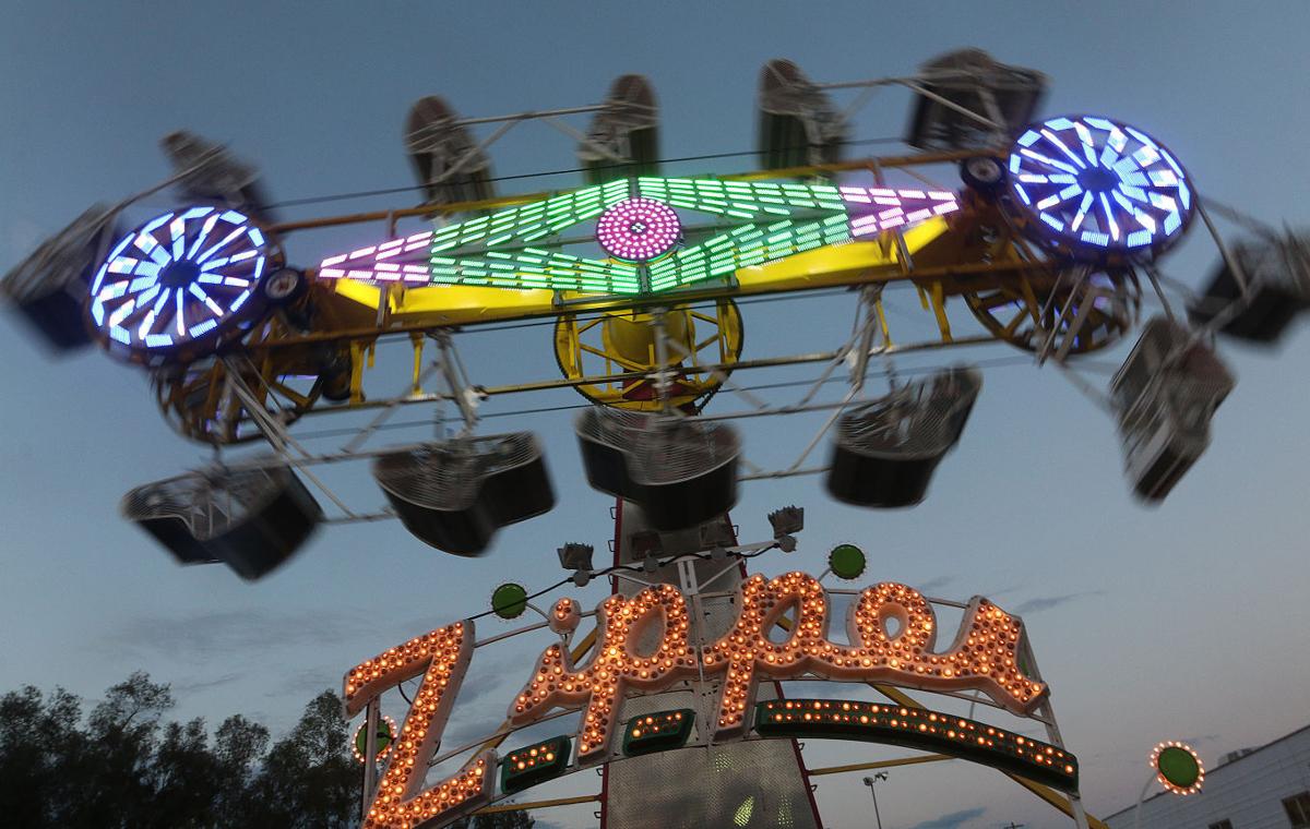 First day of Kings Fair food, rides, songs