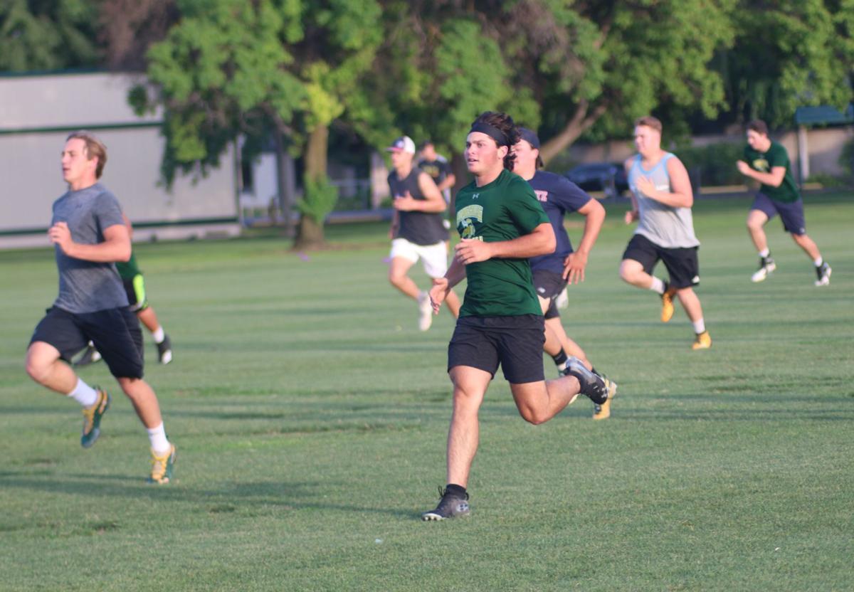 Back On The Field Khs Football Begins Workouts Under Phase 1