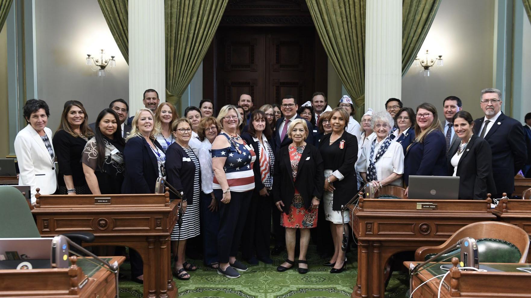 California Blue Star Mothers honored by Assemblymember Salas - Vimarsana News