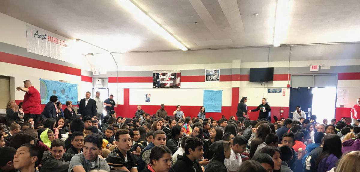 John Muir Middle School is in the space program Local