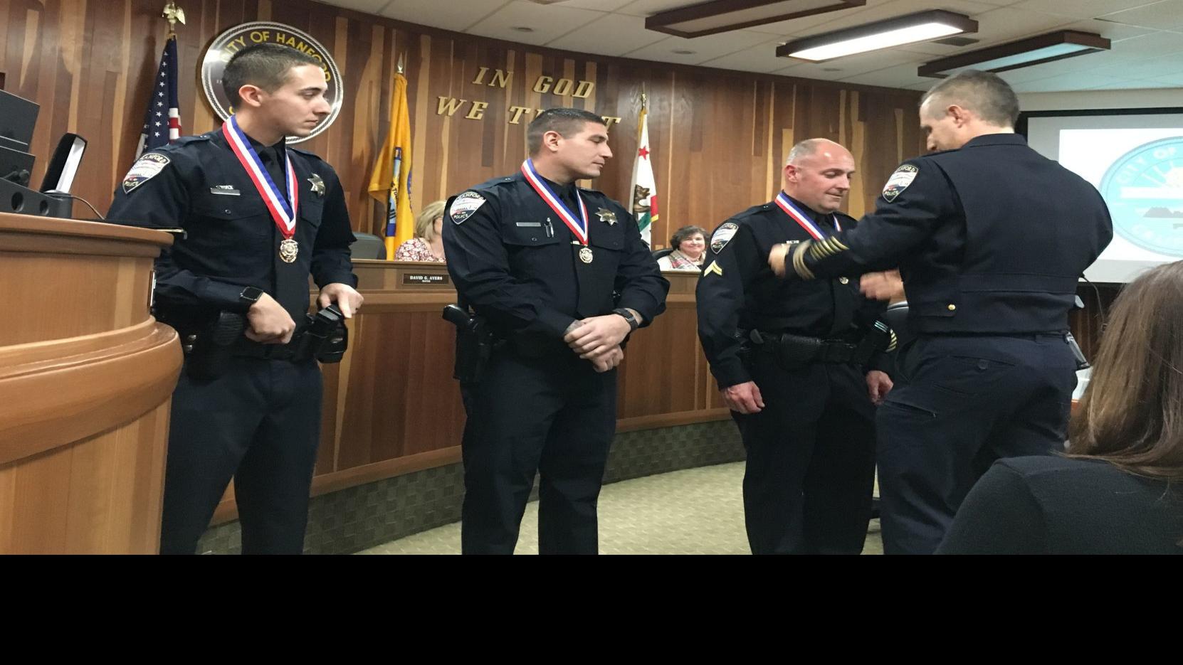 Police Badge Race Medals made for Fresno PD
