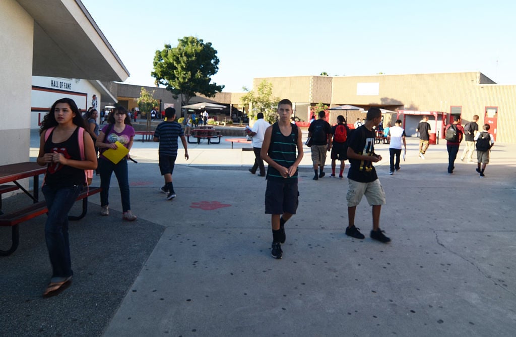 Hanford's first day of school Gallery