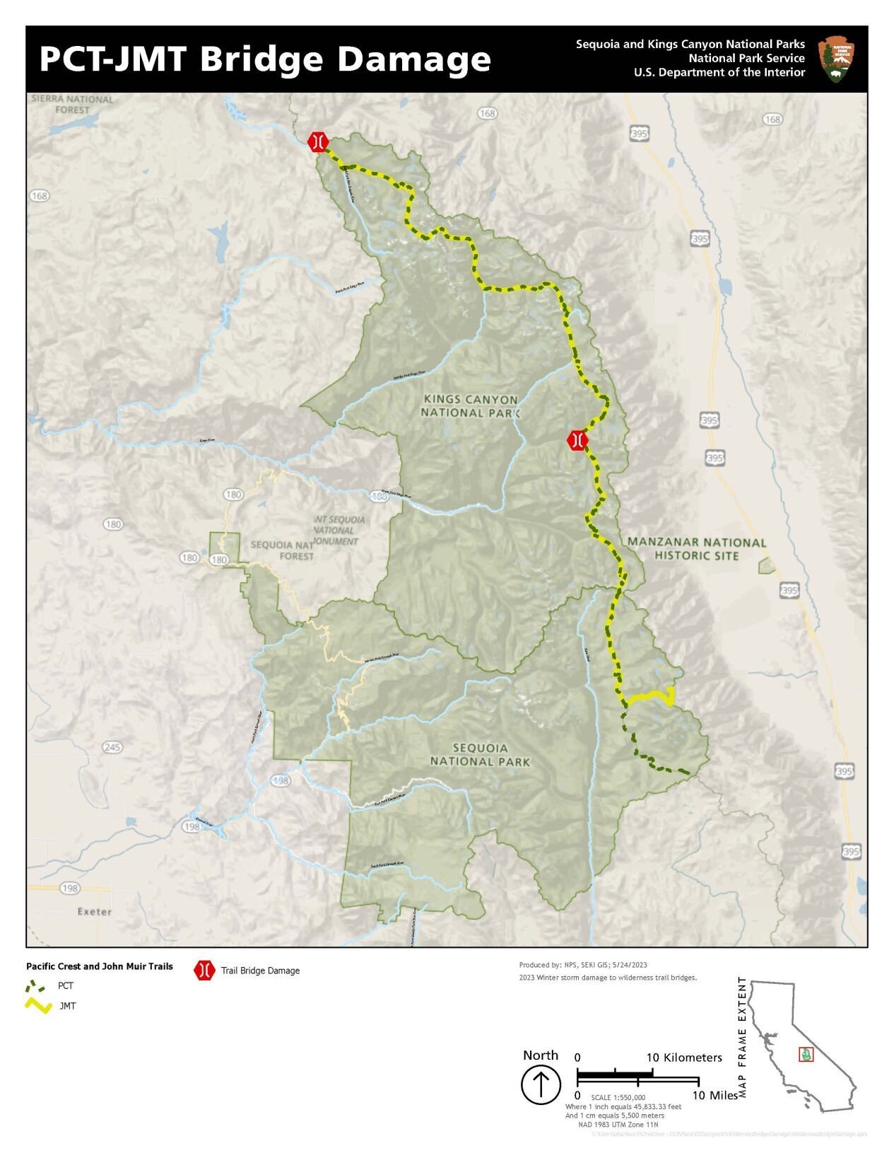 Pct sequoia national park sale