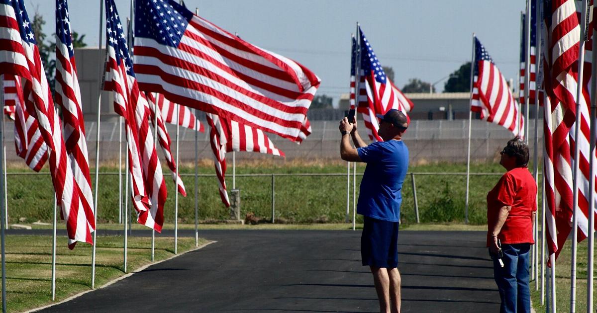 Marine Corps League Unveils 35th Avenue of the Flags: Patriotism's ...