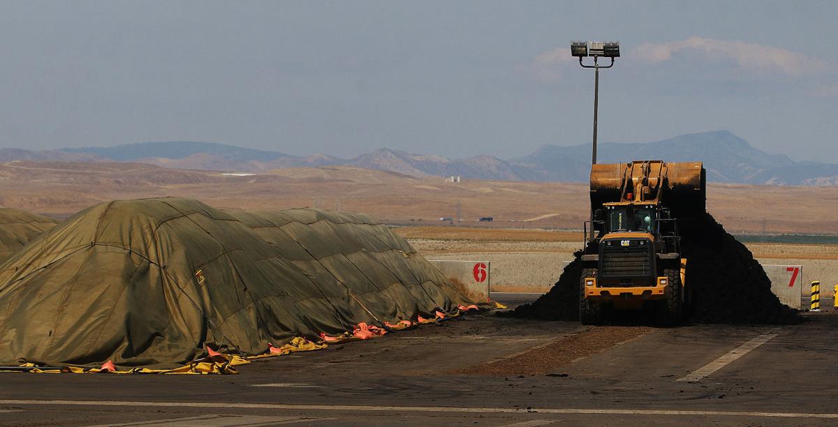 Sludge composting plant starts up Local