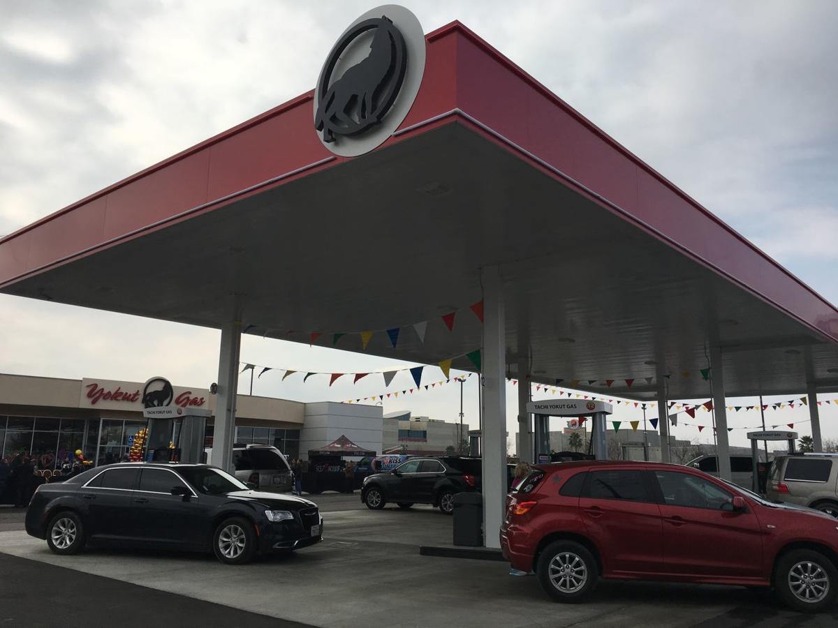 Yokut Gas at Tachi Palace Casino Resort offers full-service pumps