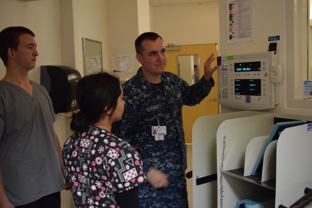 Kings ROP students train at Naval Hospital Lemoore Gallery